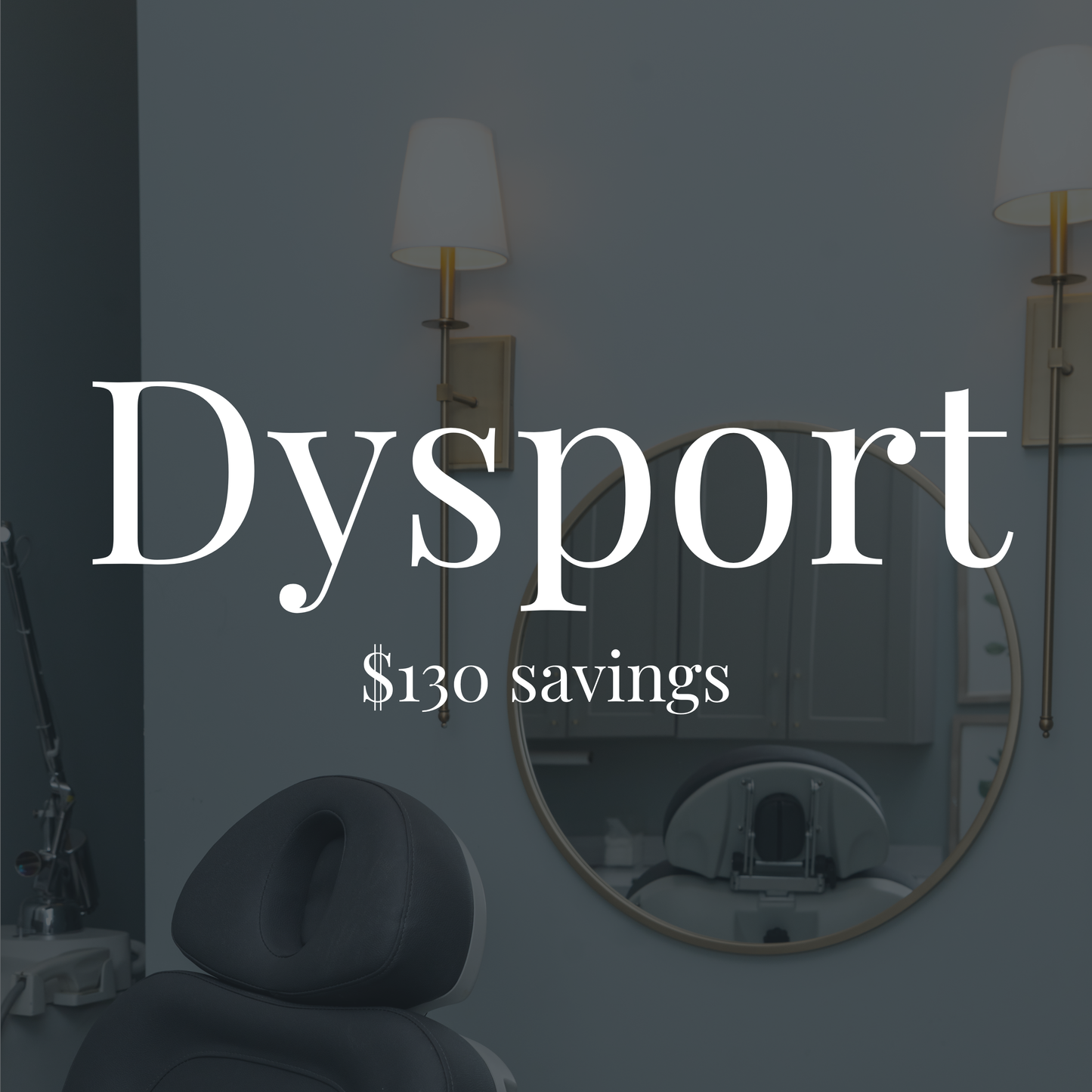 Dysport: 130 units